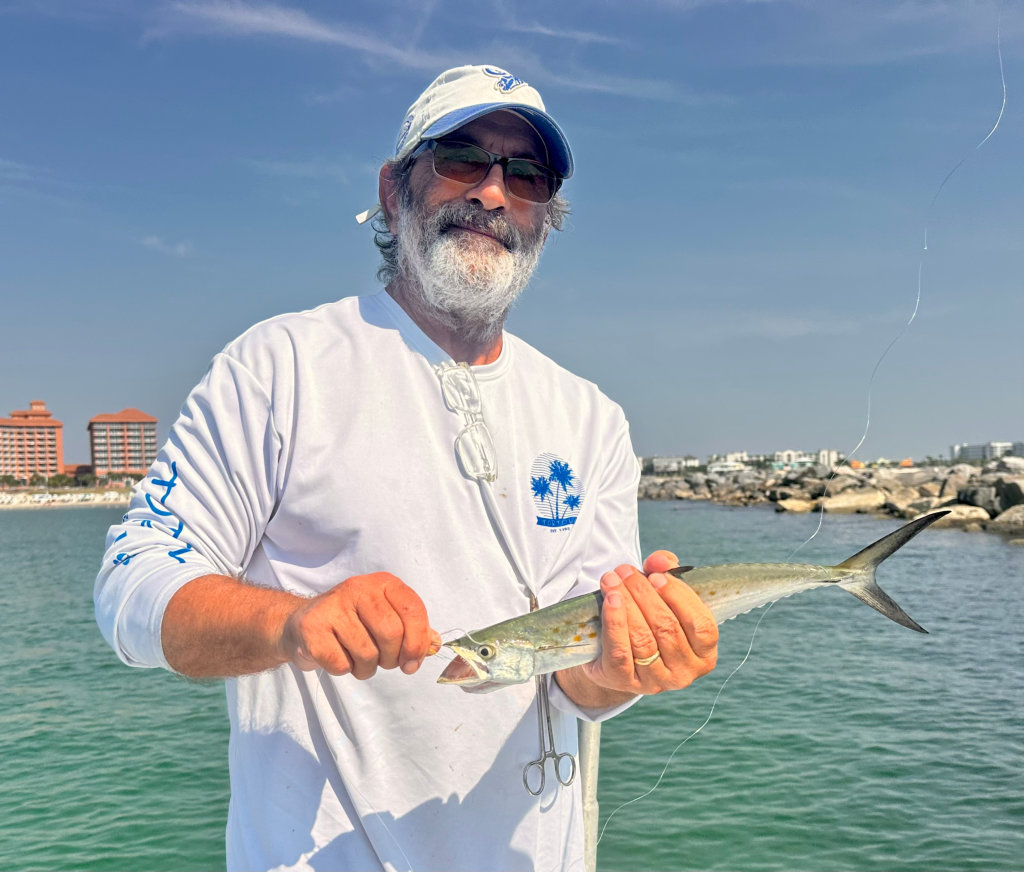 Mark with a Perdido Pass lady Mark with a Perdido Pass lady